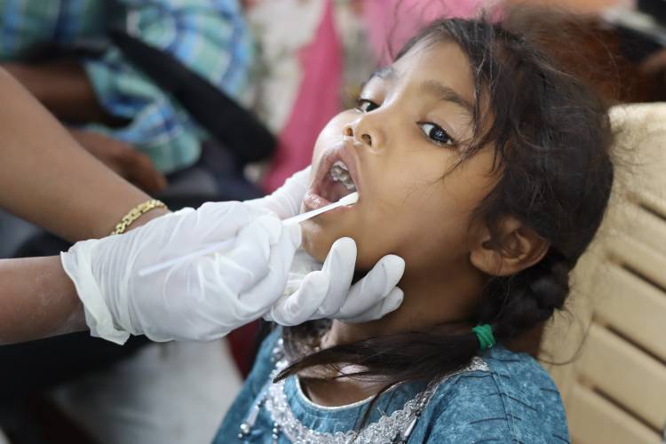 Free HLA Testing Camp by DKMS Foundation Held at KGH Vizag for Children with Thalassemia