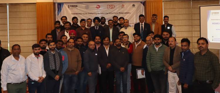 IIT Roorkee organized Awareness Programme on "MSME Innovative (Design) Scheme” Industry – Academia Interface under the aegis of Ajit Singhvi Institute Chair Professorship at IIT Roorkee