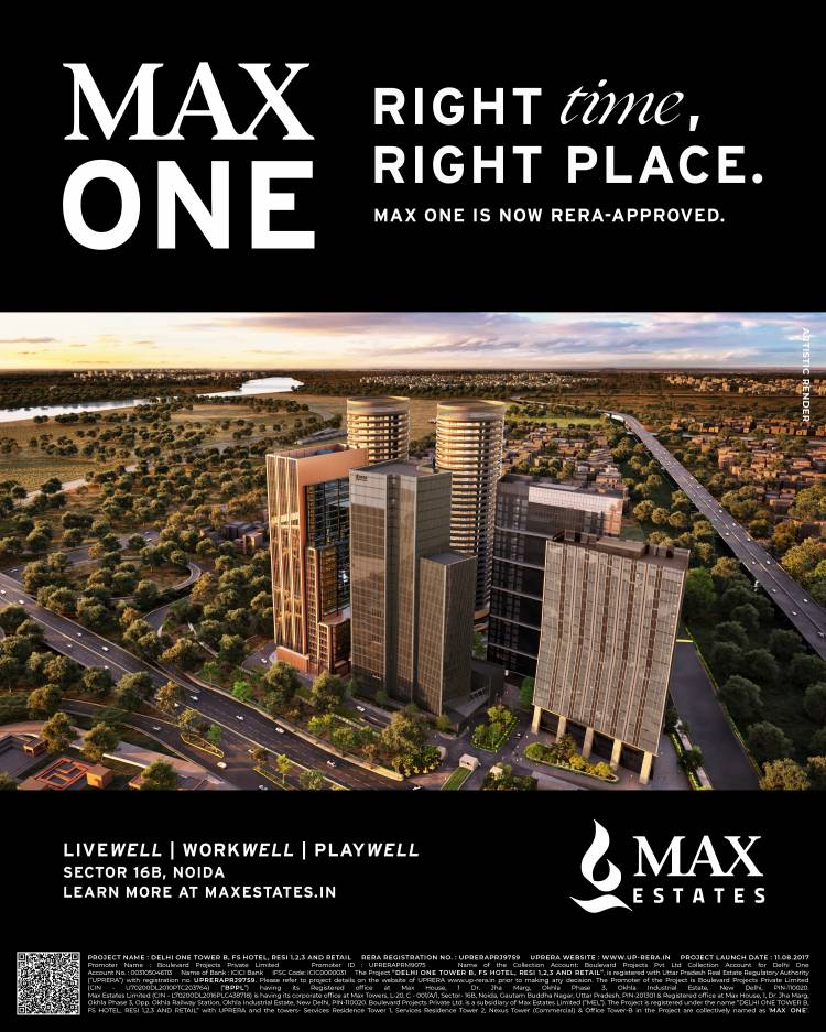Max Estates Brings Relief to Delhi One Homebuyers After 9 Long Years; Key Approvals Secured, Construction to commence shortly at Max One