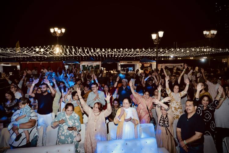 Omaxe World Street Hosts Faridabad’s First Devotional Fest ‘Bhajan Clubbing’, Draws Enthusiastic Participation