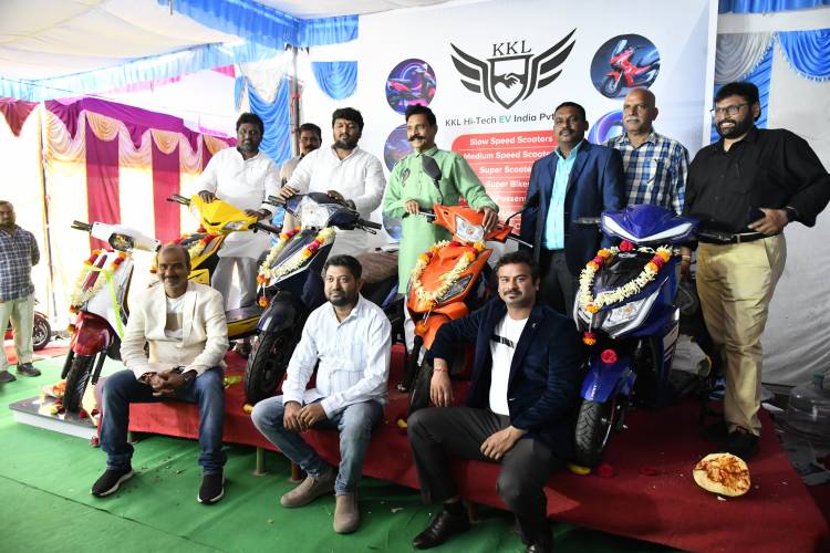 E-mobility arm ‘KKL GROUP’ launched its first Dealership DANDU’S EV in Hyderabad