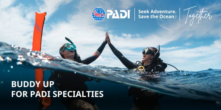 PADI’s ‘Dive Together’ Campaign Encourages Community-Led Growth in Recreational Diving