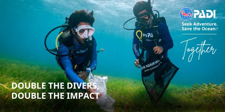 PADI’s ‘Dive Together’ Campaign Encourages Community-Led Growth in Recreational Diving