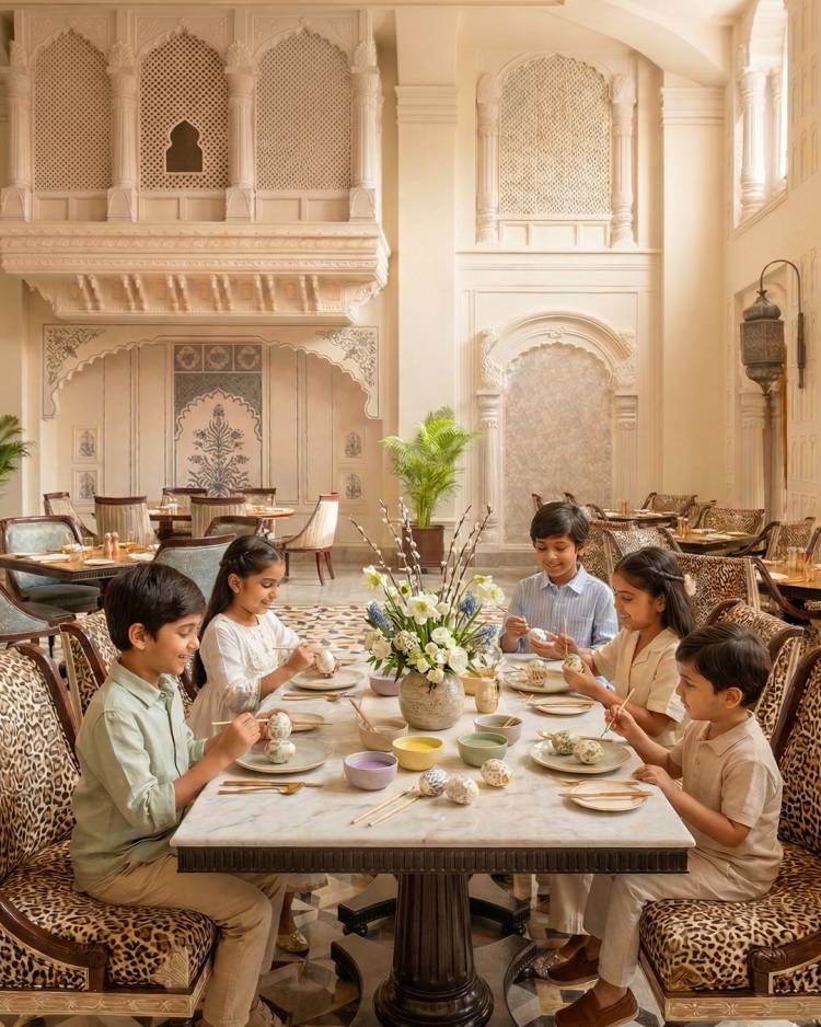  Easter Indulgence: A Festive Stay and Brunch at Raffles Jaipur