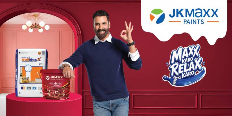 JK Maxx Paints Unveils New Campaign “Maxx Karo, Relax Karo” Featuring Akshay Kumar