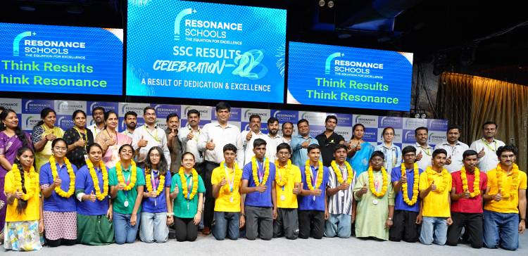 Resonance School Students Shine in Telangana SSC Results 2026, 3 out of every 4 secured more than 500 marks