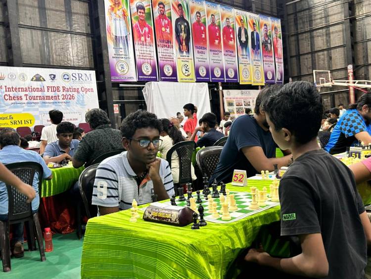 Day THREE Results – SRMIST 2nd International FIDE Rating Open Chess Tournament 2026