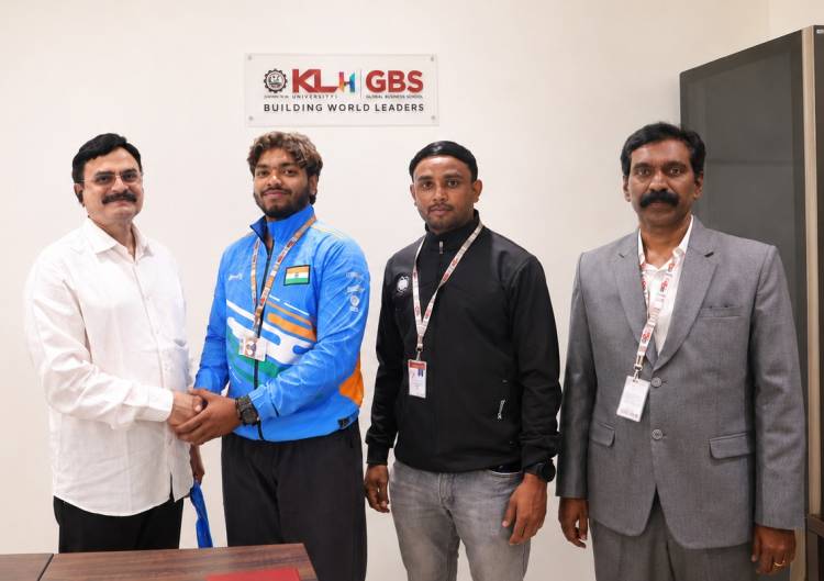 KLH Global Business School Athletes Strike Gold Across National and International Arenas