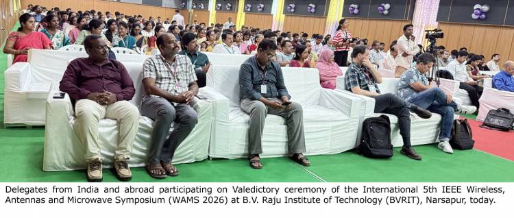 WAMS-2026 International Symposium Concludes Successfully at BVRIT