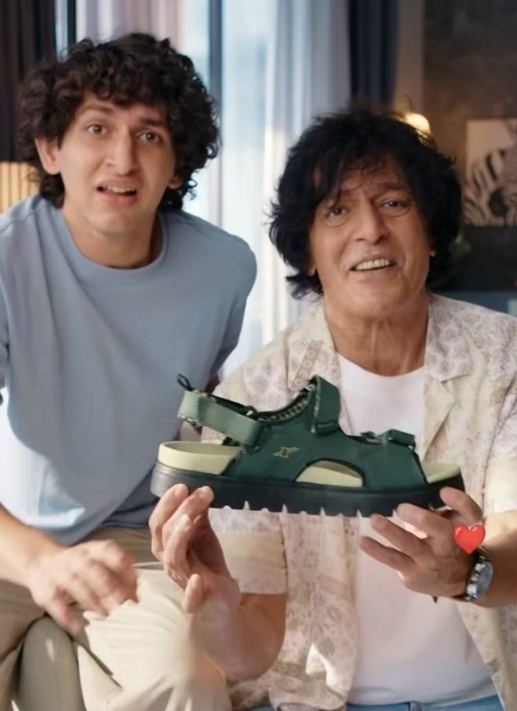 Sparx Unveils Chunky Sole Sandals with Chunky Pandey, Turning a Play on Words into a Brand Story