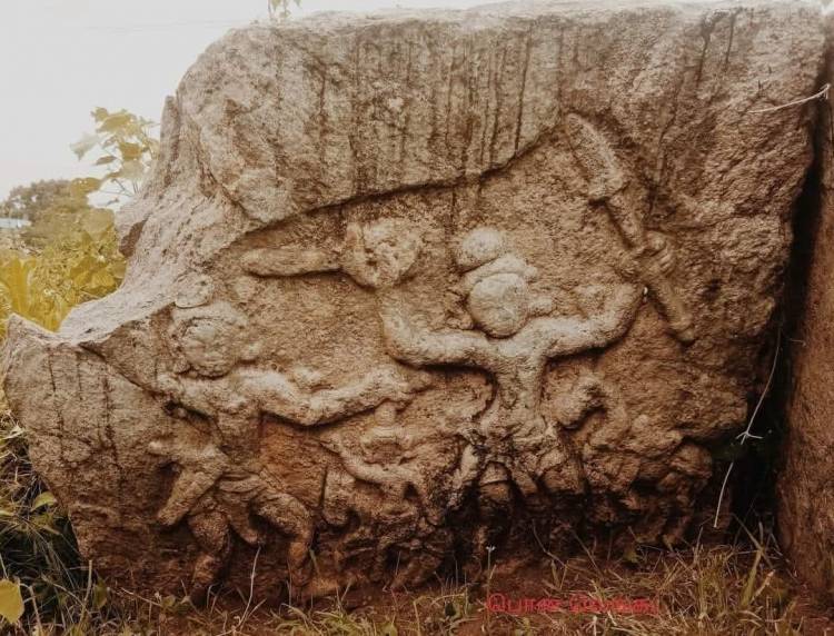 சேலம் இரும்பாலை அருகே கண்டறியப்பட்ட 16-ஆம் நூற்றாண்டு வீரக்கல் - ஓர் வரலாற்றுப் பார்வை!
