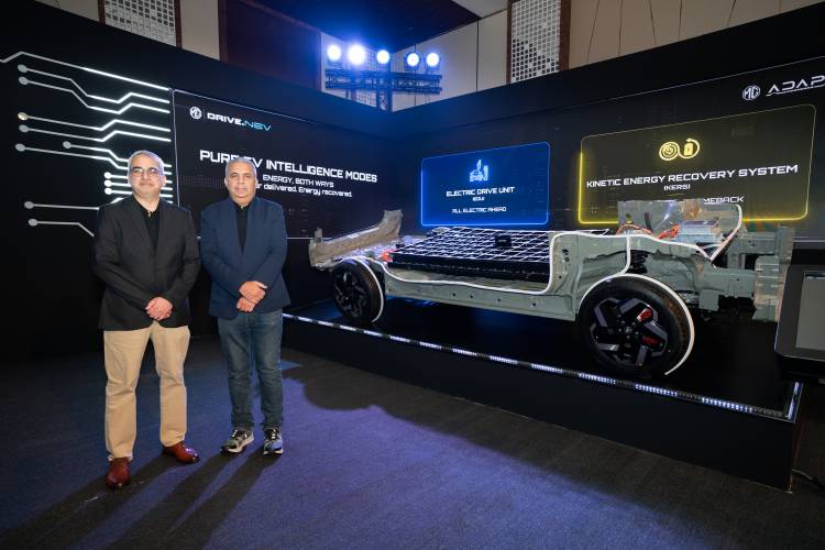 JSW MG Motor India Unveils MG ADAPT - India's First Multi New Energy Vehicle (NEV) Platform