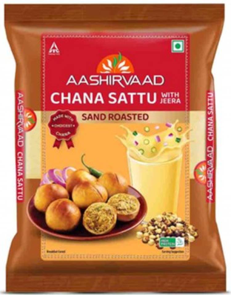 Aashirvaad Launches India’s OG Protein Solution – Sand Roasted Chana Sattu at Rs10 for 10gm protein