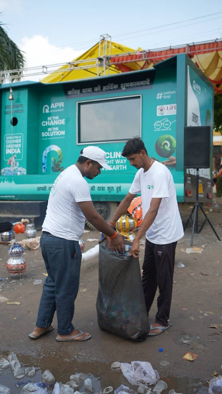 APR Bharat’s ‘Bottle Ki Recycle Yatra’ takes the message of PET recycling to nearly one million Indians along Kanwar Yatra route in 15 days