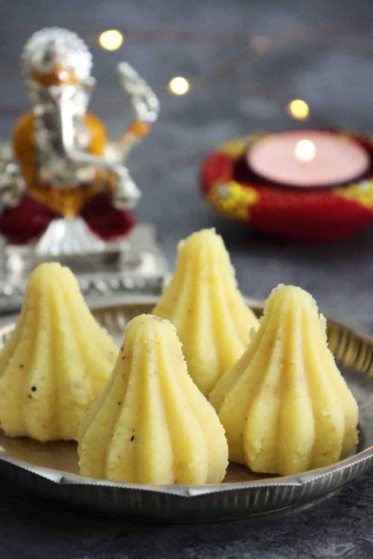 The Kitchen by Chef Deepa Welcomes Ganesh Chaturthi with Pure Milk Saffron Pista Modaks