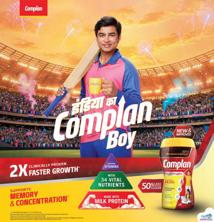 Complan deepens relevance with a new generation; launches ‘India ka Complan Boy’ to celebrate Vaibhav Sooryavanshi