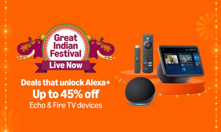Amazon Great Indian Festival 2026: Echo மற்றும் Fire TV சாதனங்களில் 45% வரை தள்ளுபடி பெறுங்கள்