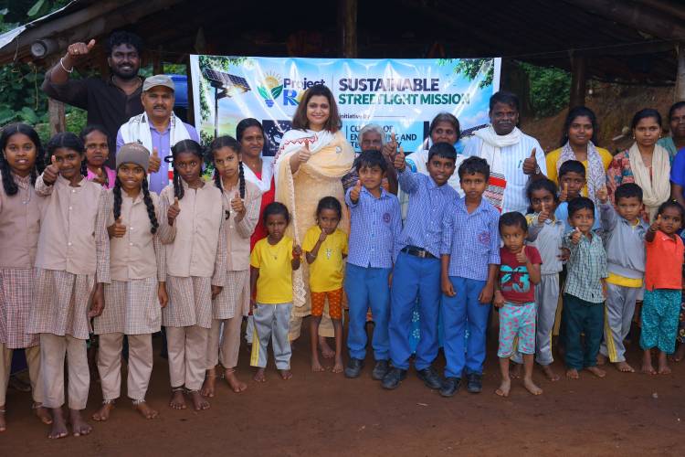 CK Group of Educational Institutions and SDC Launch Project Ray, Install 20 Solar Streetlights in Nilgiris Tribal Hamlet